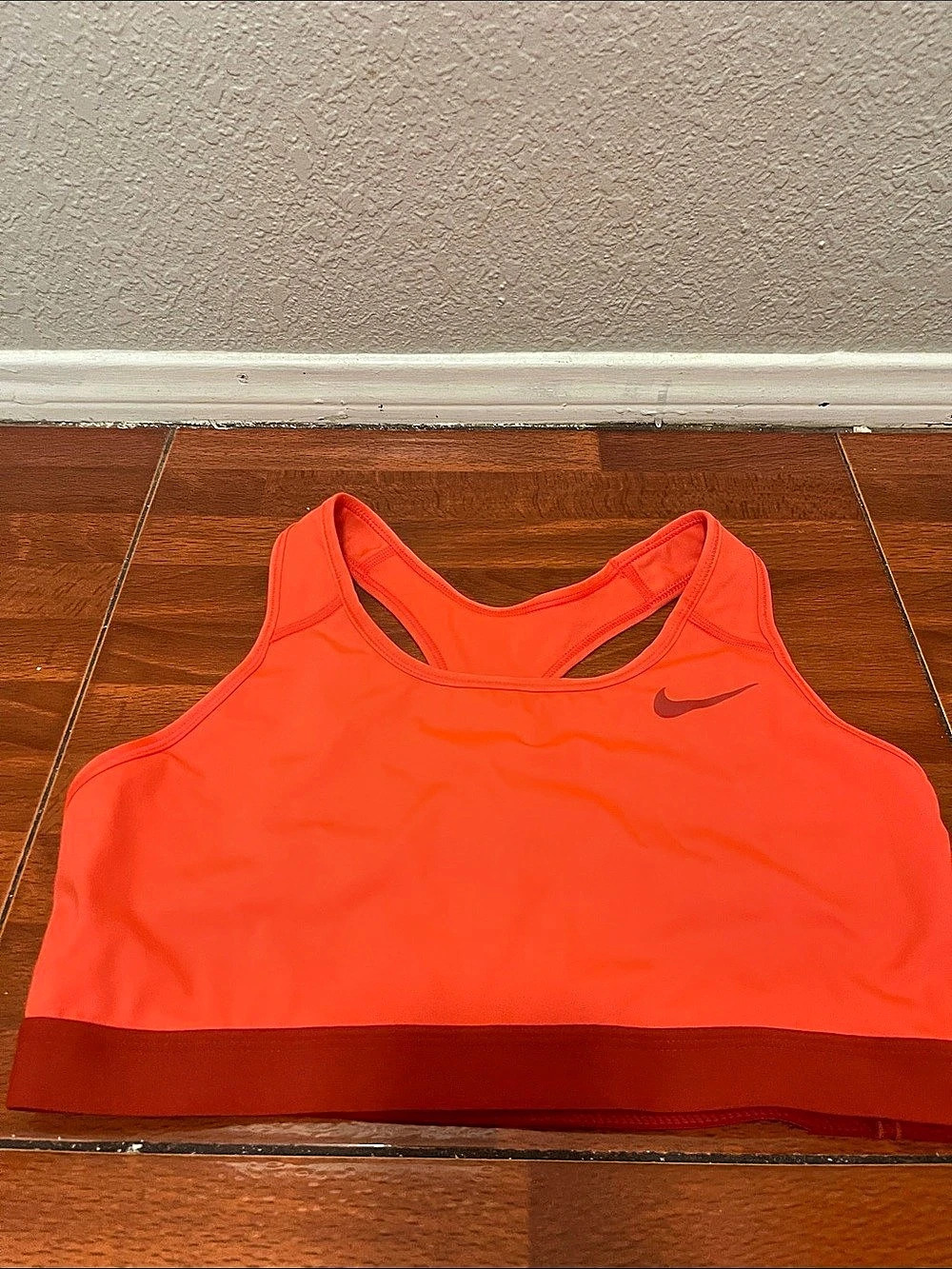Nike Dri-FIT Sports Bra Orange XL Like New